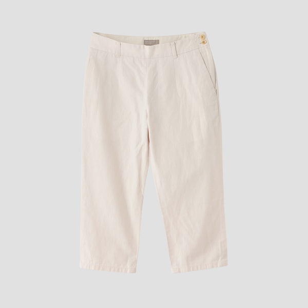 COTTON LINEN TROUSERS