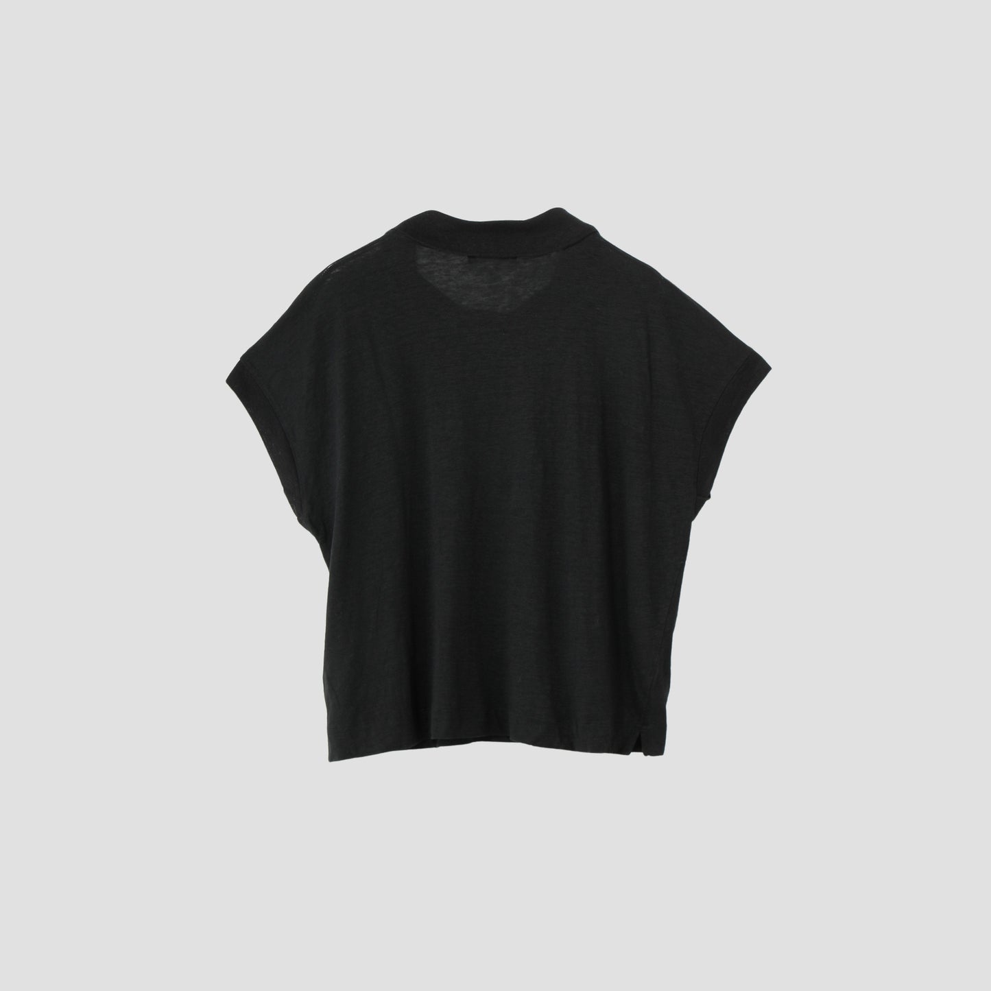 LINEN JERSEY POLO