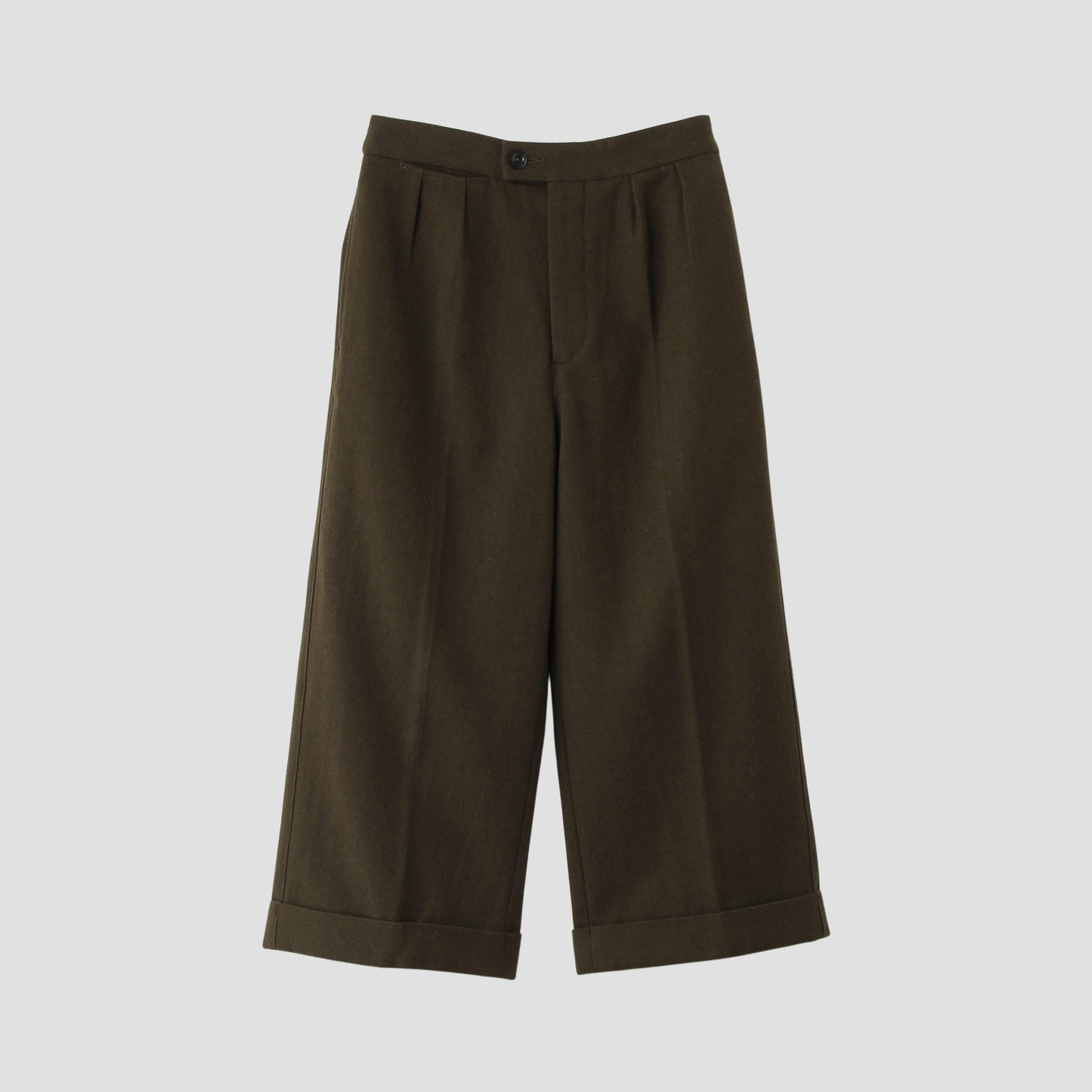 WOOL COTTON DRILL TROUSERS