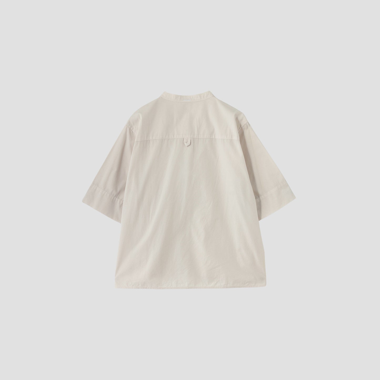 GARMENT DYE BASIC POPLIN SHIRT