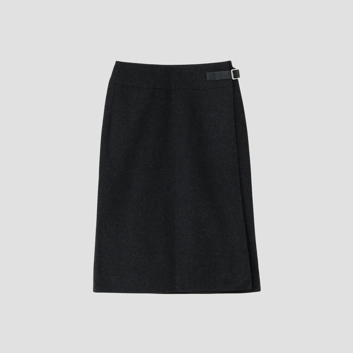WOOLEN TWILL SKIRT