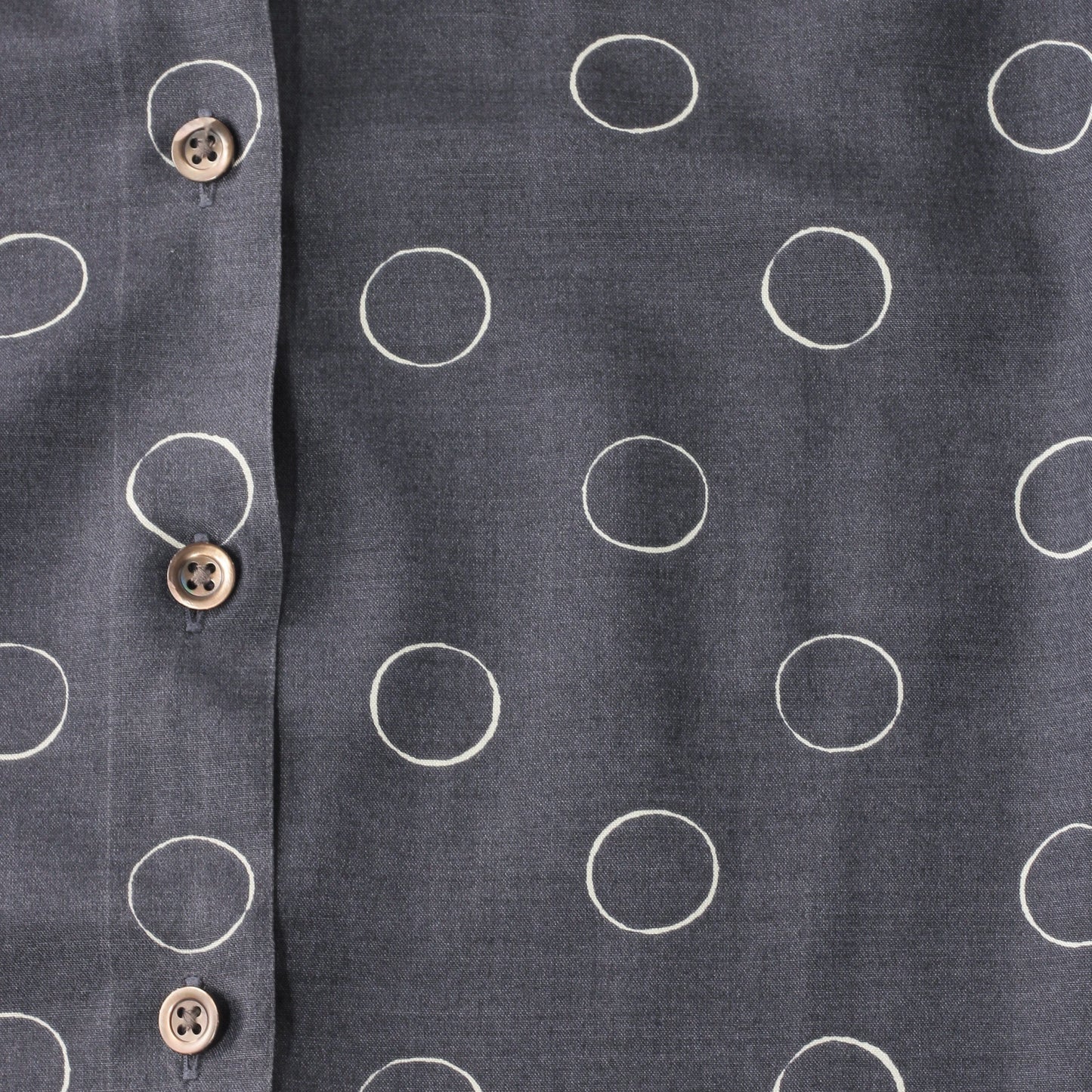 OUTLINE SPOT SILK SHIRT
