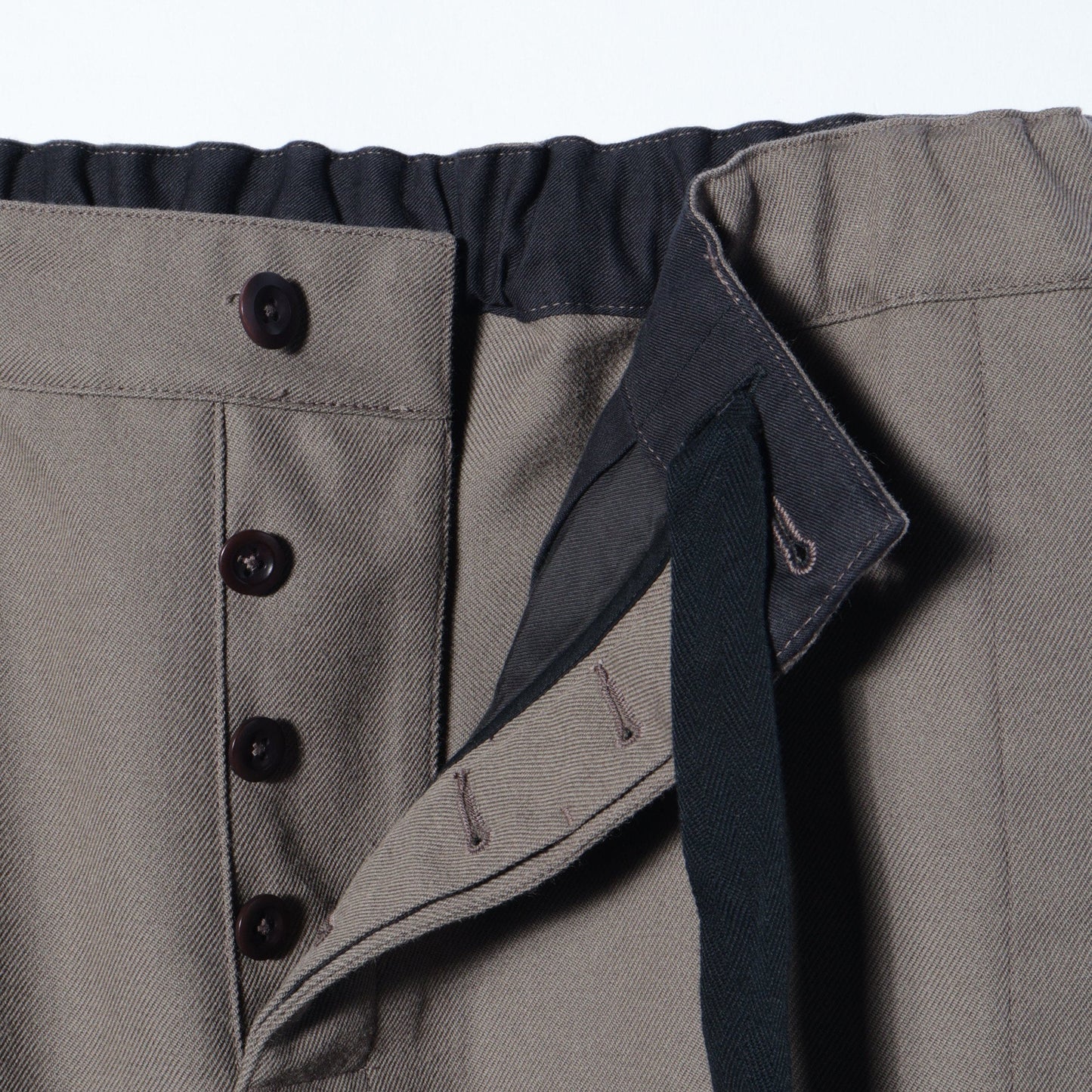 WOOL COTTON DRILL TROUSERS