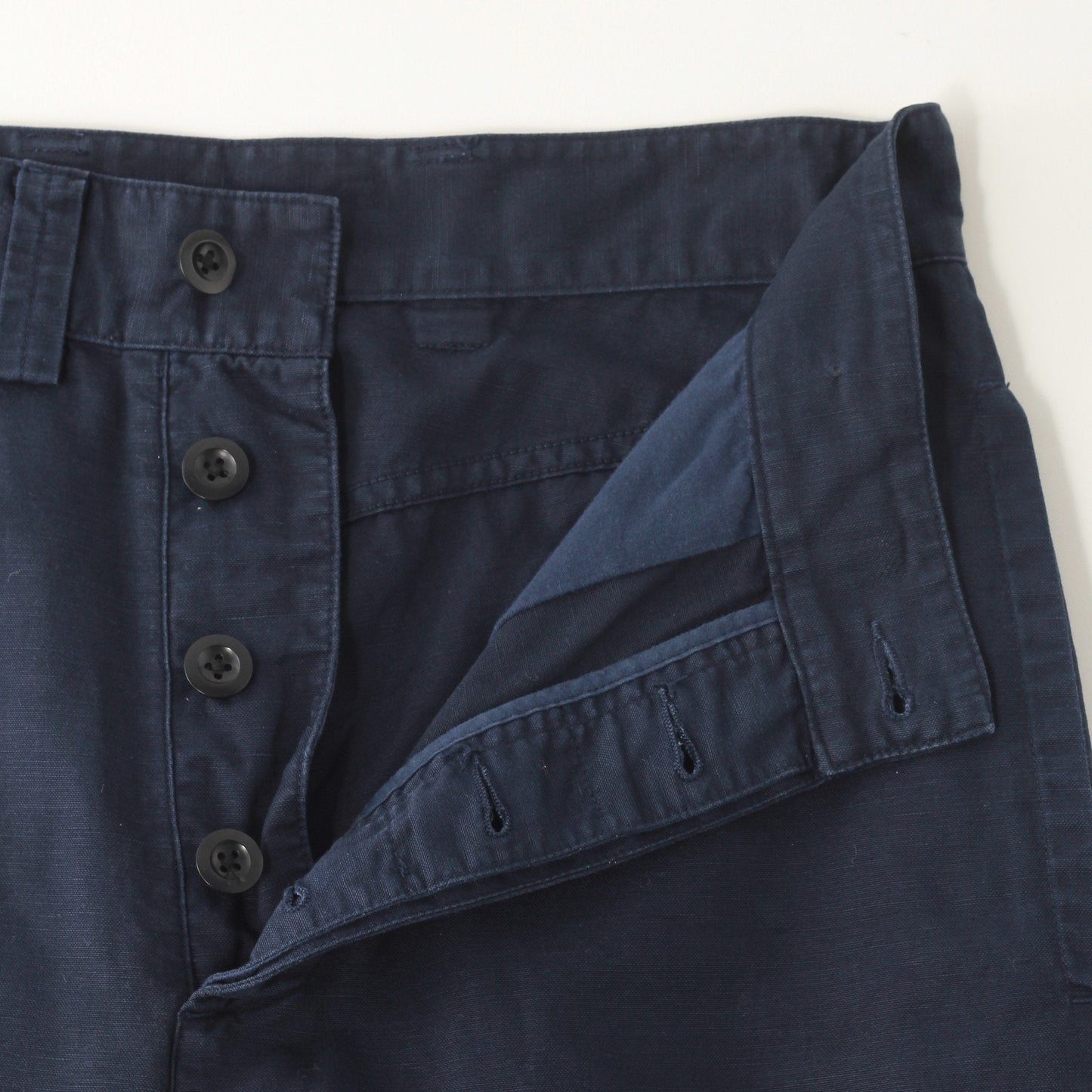 GARMENT DYE CANVAS TROUSERS