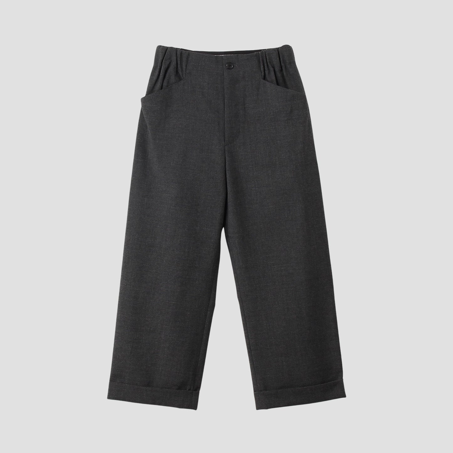 HIGHTWIST WOOL TROUSERS