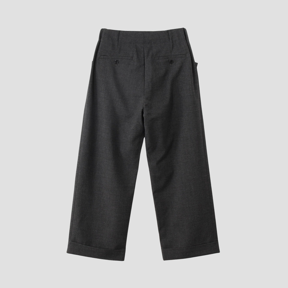HIGHTWIST WOOL TROUSERS