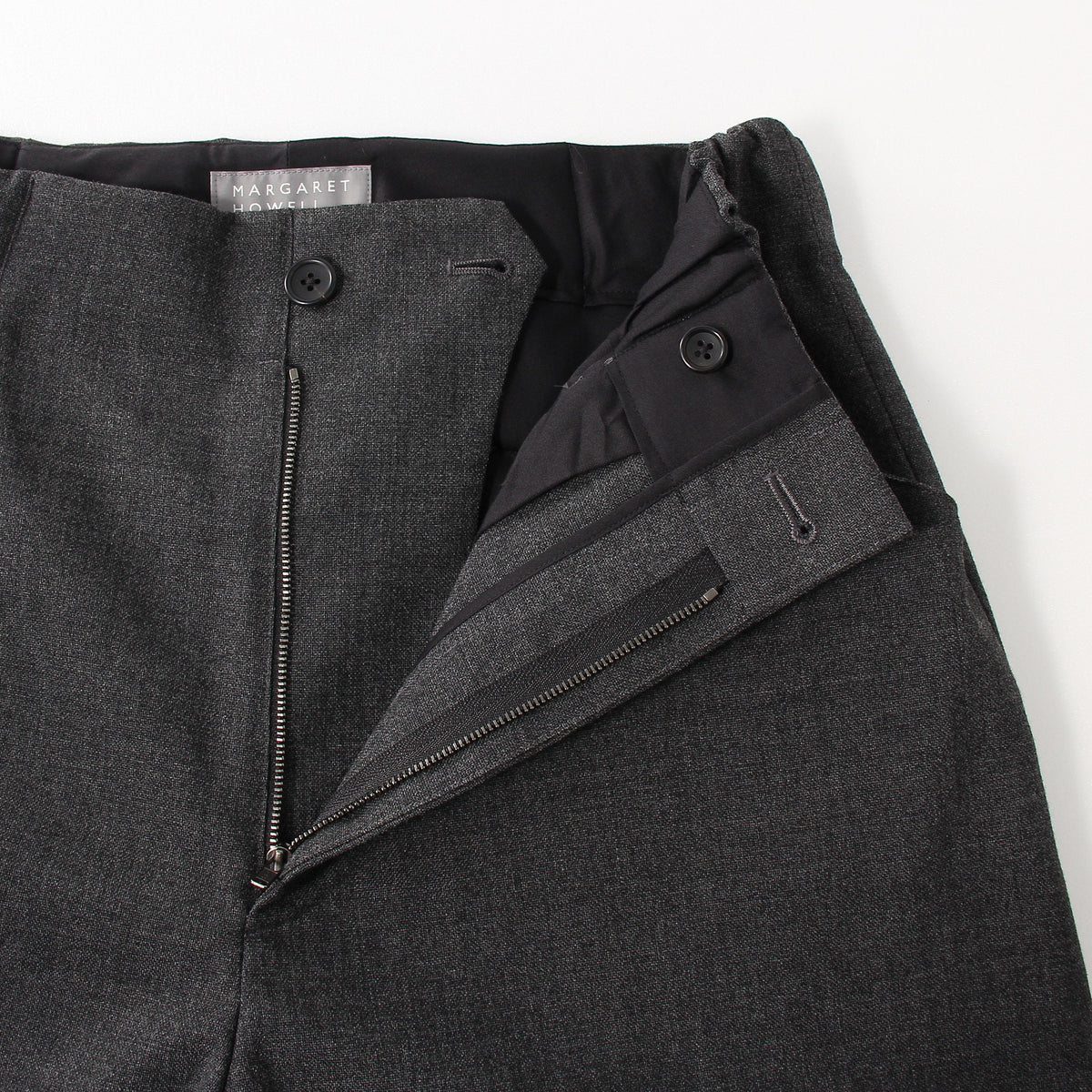 HIGHTWIST WOOL TROUSERS