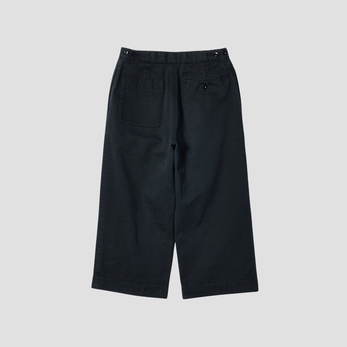 RAISED COTTON DRILL TROUSERS