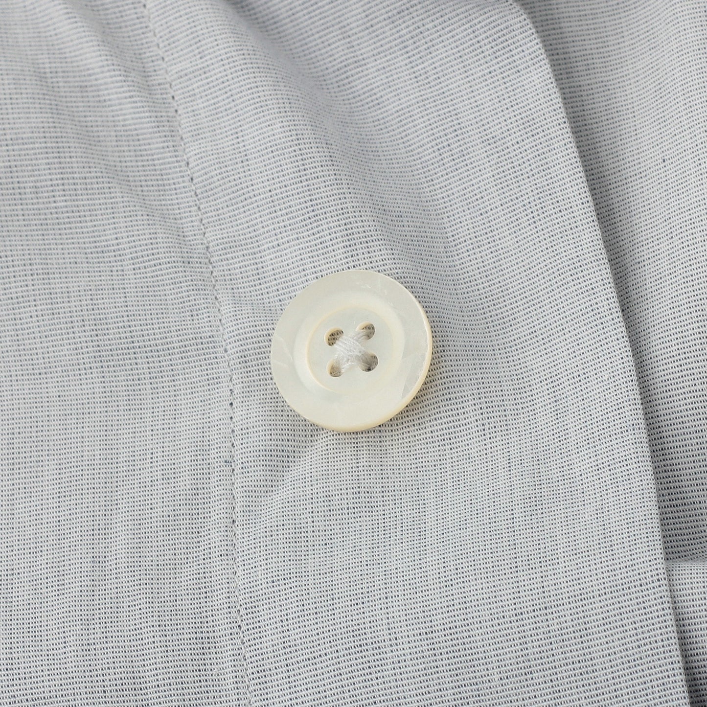 END ON END COTTON SILK POPLIN SHIRT