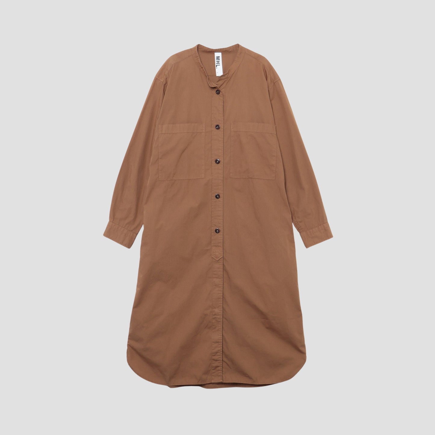 GARMENT DYE BASIC POPLIN(MHL SHOP限定) DRESS