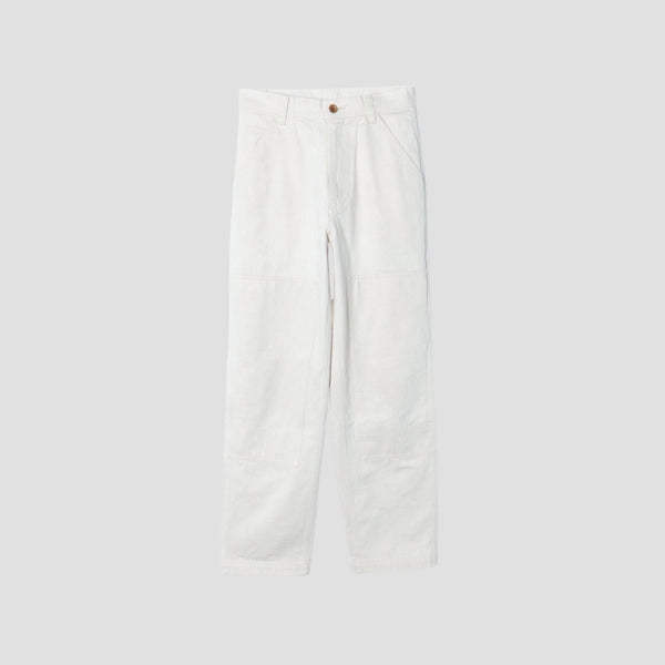 NATURAL DENIM TROUSERS