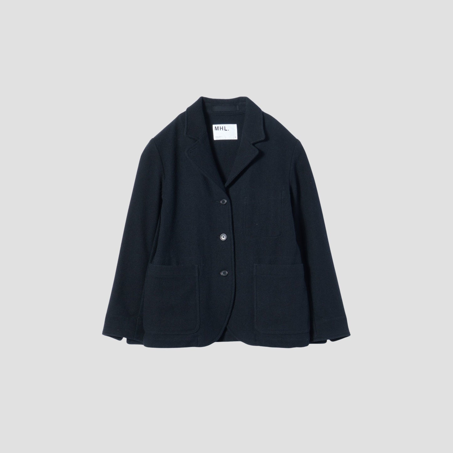 LOFTED WOOL TWILL JACKET