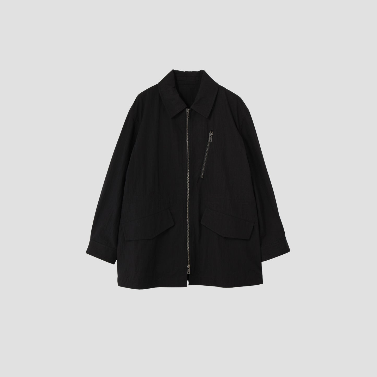 COTTON NYLON POPLIN BLOUSON
