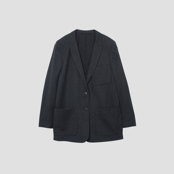 FINE WOOL TWILL JACKET