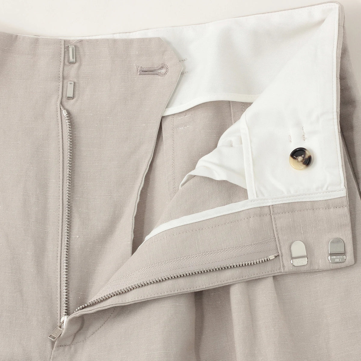 COTTON LINEN TROUSERS