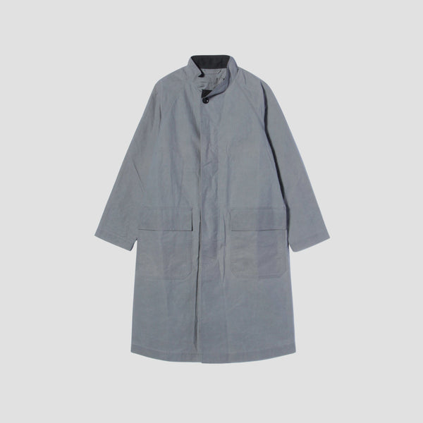 WASHED WAXED COTTON COAT