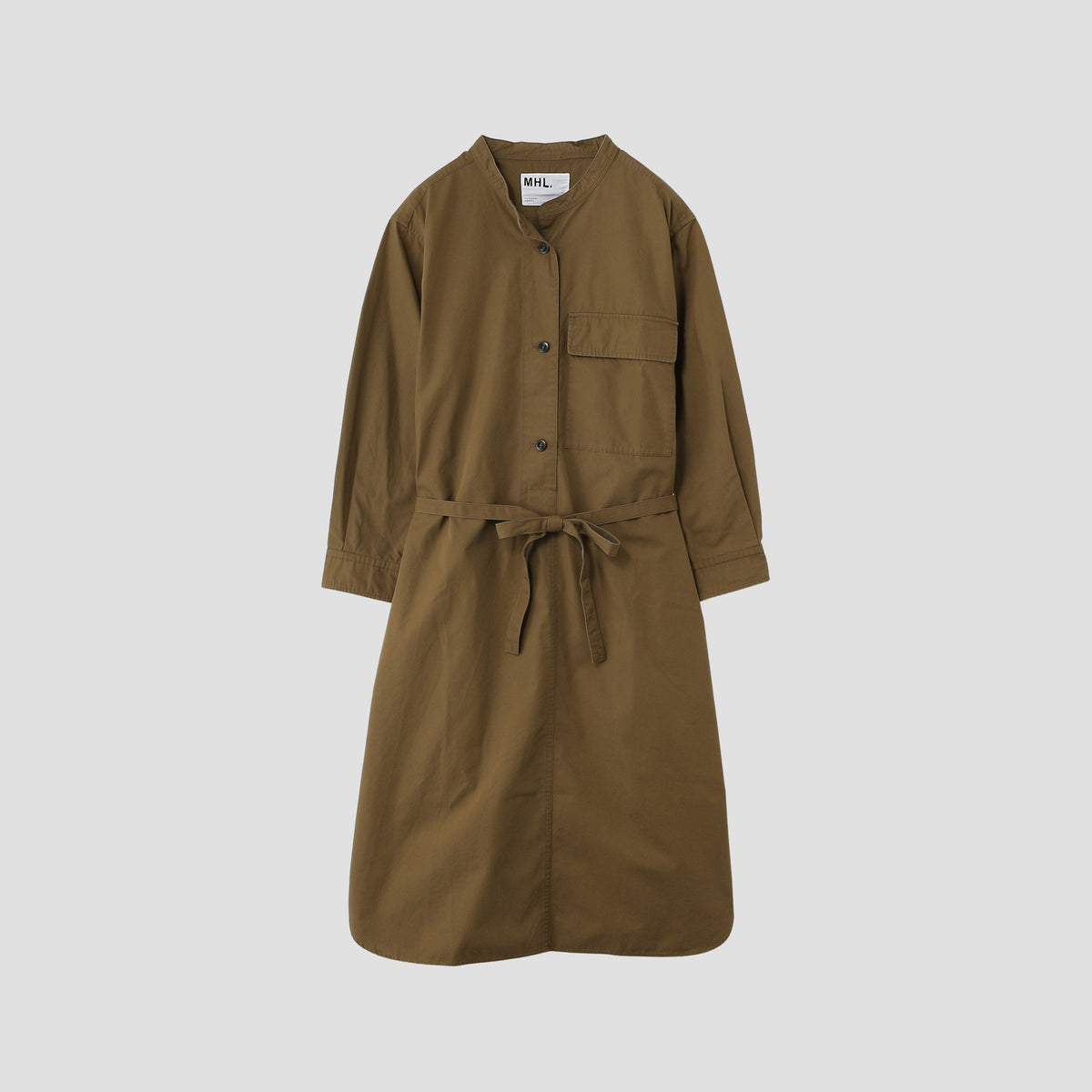 DRY COTTON POPLIN DRESS