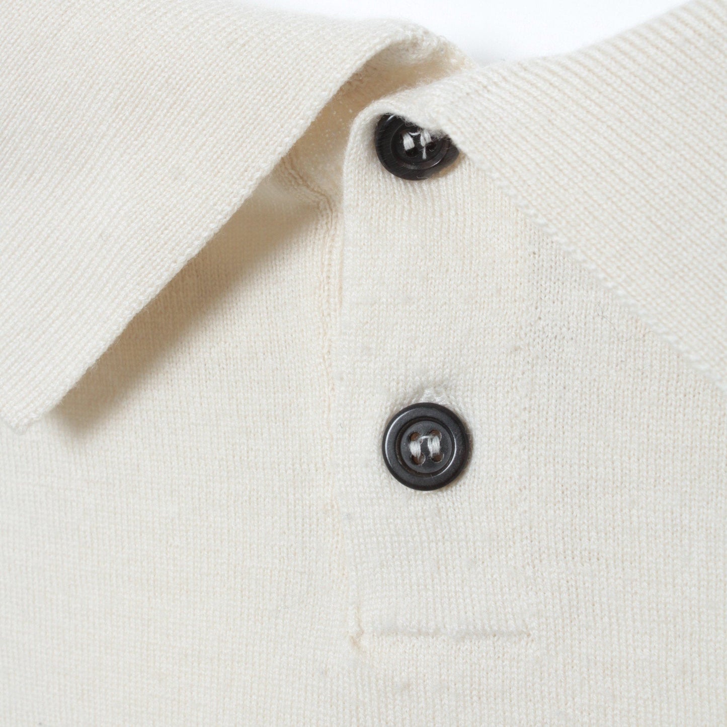 FINE MERINO POLO COLLAR JUMPER KNIT