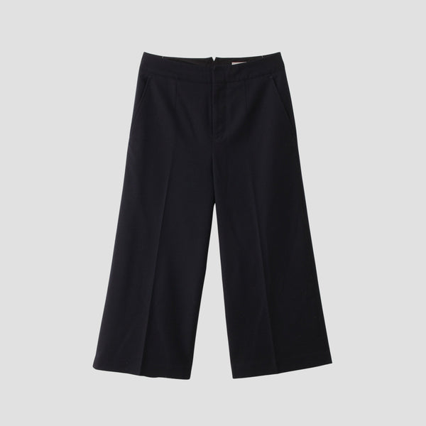 FINE WOOL FLANNEL TROUSERS