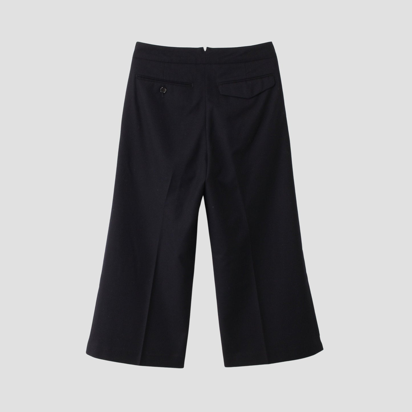 FINE WOOL FLANNEL TROUSERS