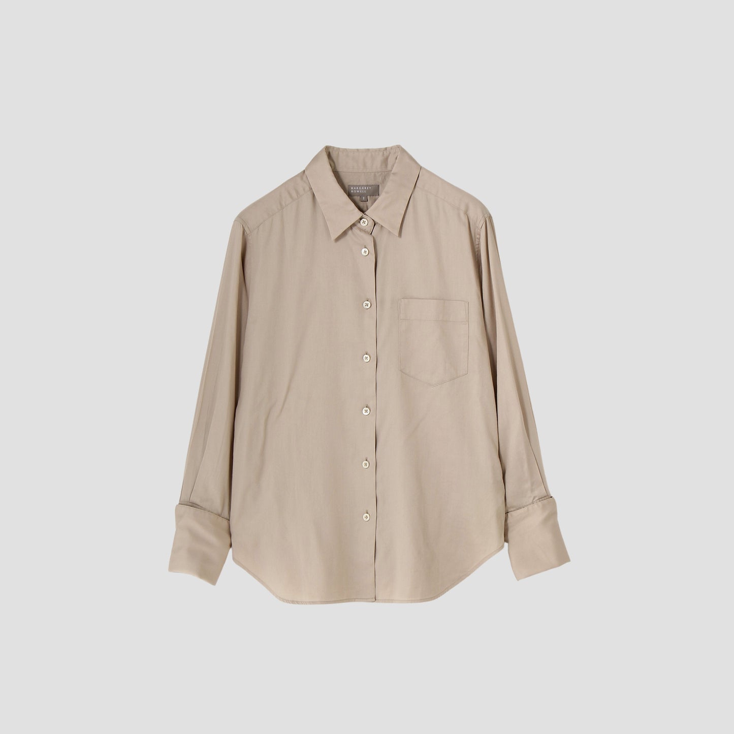 COTTON SATIN SHIRT