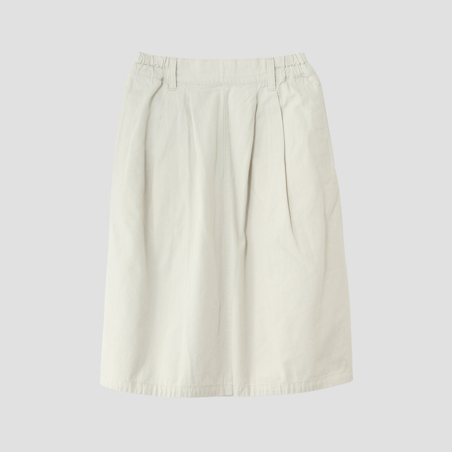 FADED COTTON TWILL SKIRT