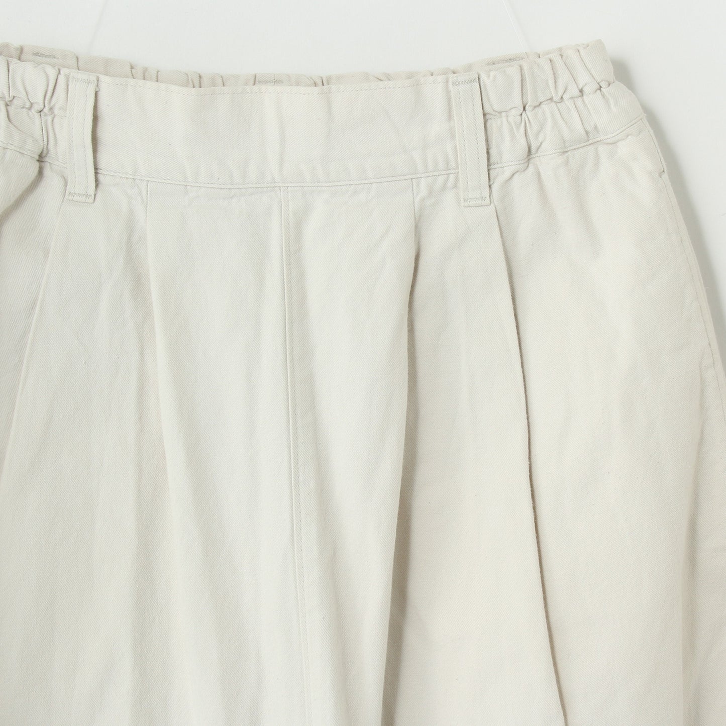 FADED COTTON TWILL SKIRT