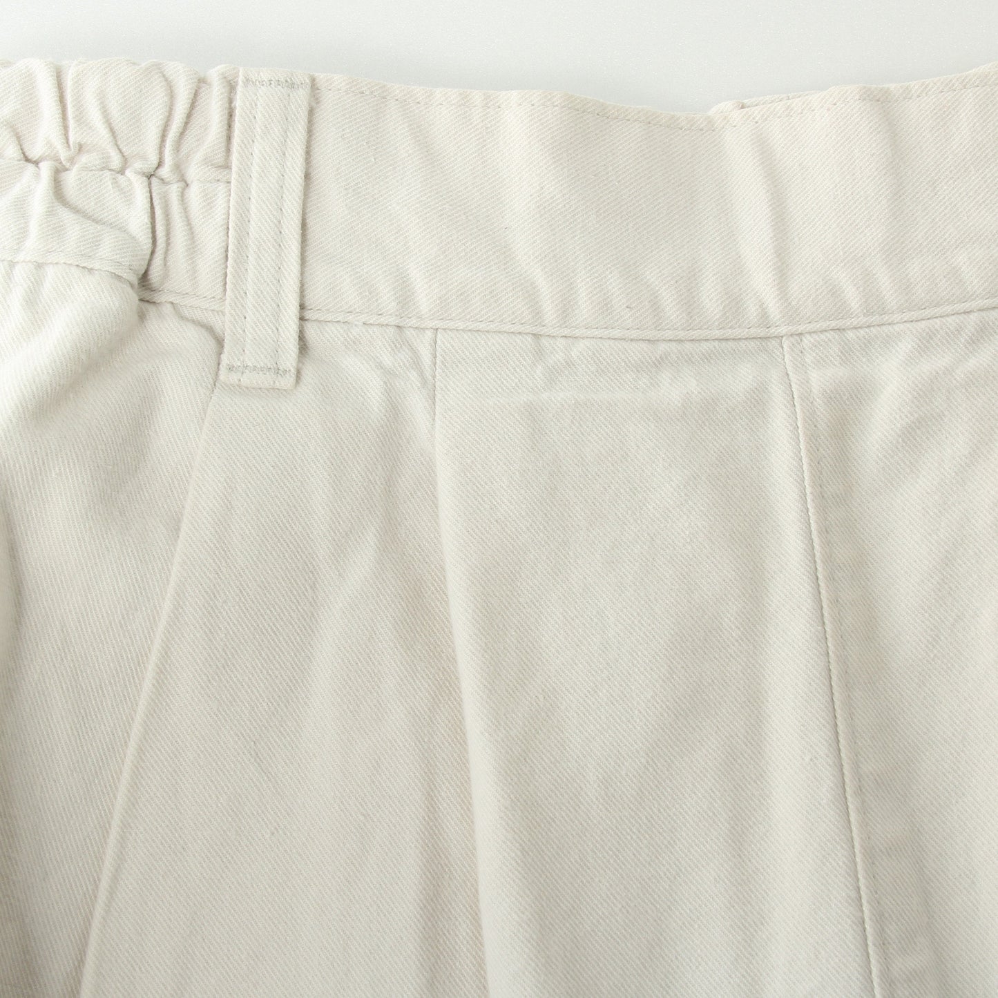 FADED COTTON TWILL SKIRT