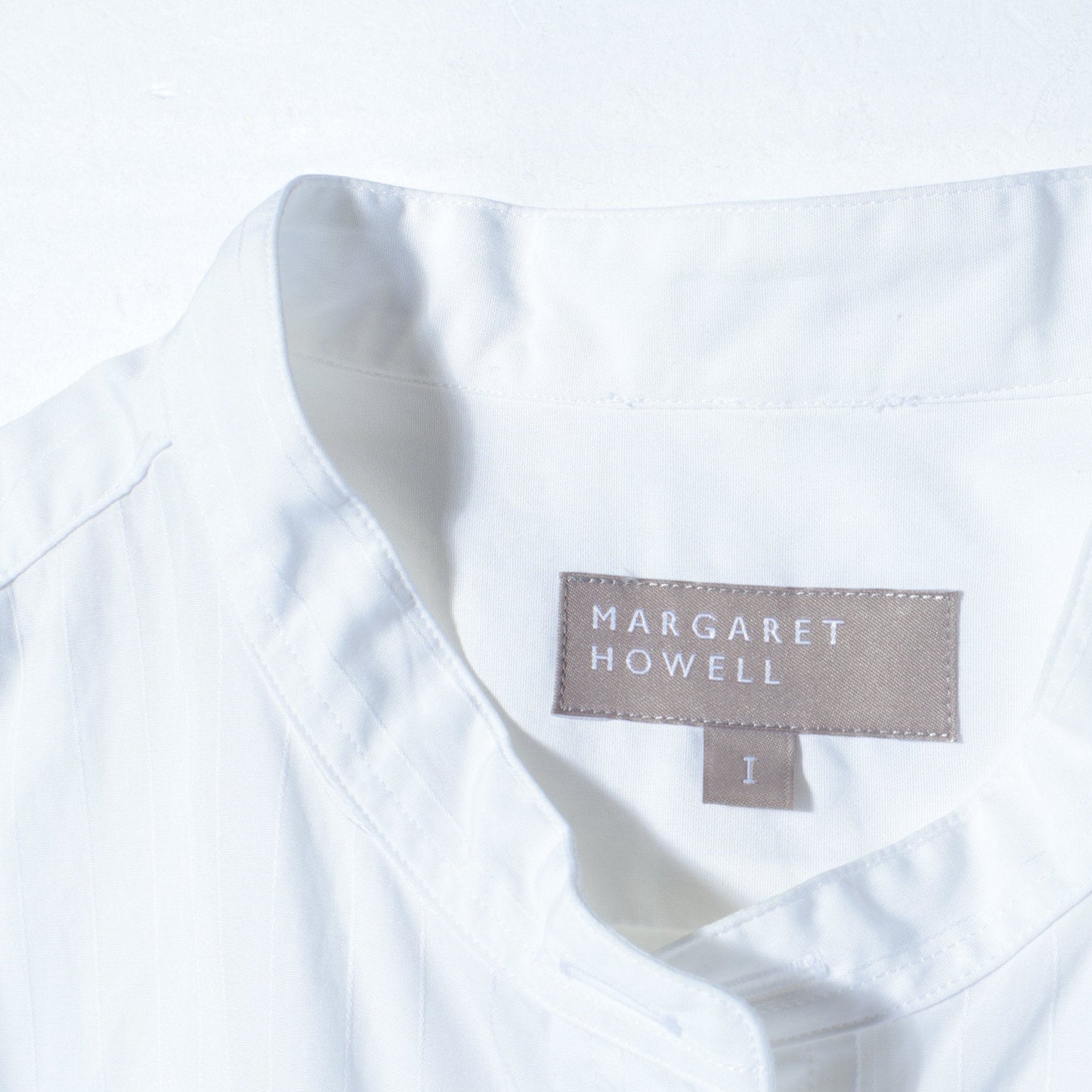 DOBBY STRIPE COTTON SHIRT