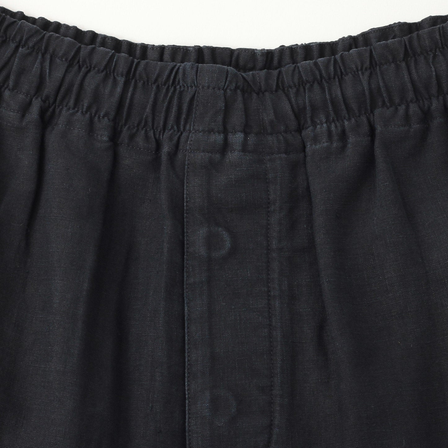 LINEN PLAIN WEAVE TROUSERS