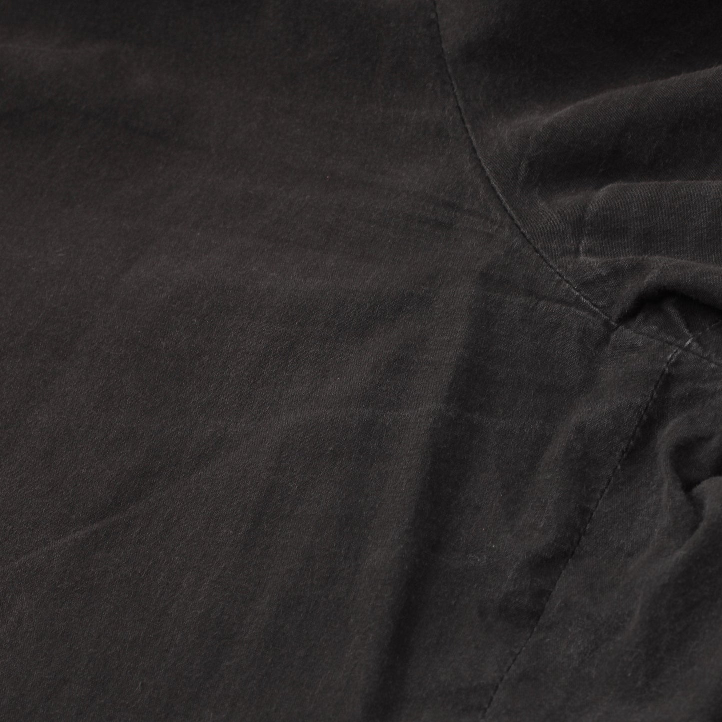 WASHED YARN DYE POPLIN TROUSERS