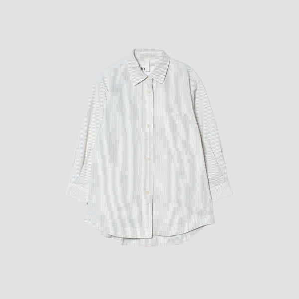 NARROW STRIPE COTTON SHIRT