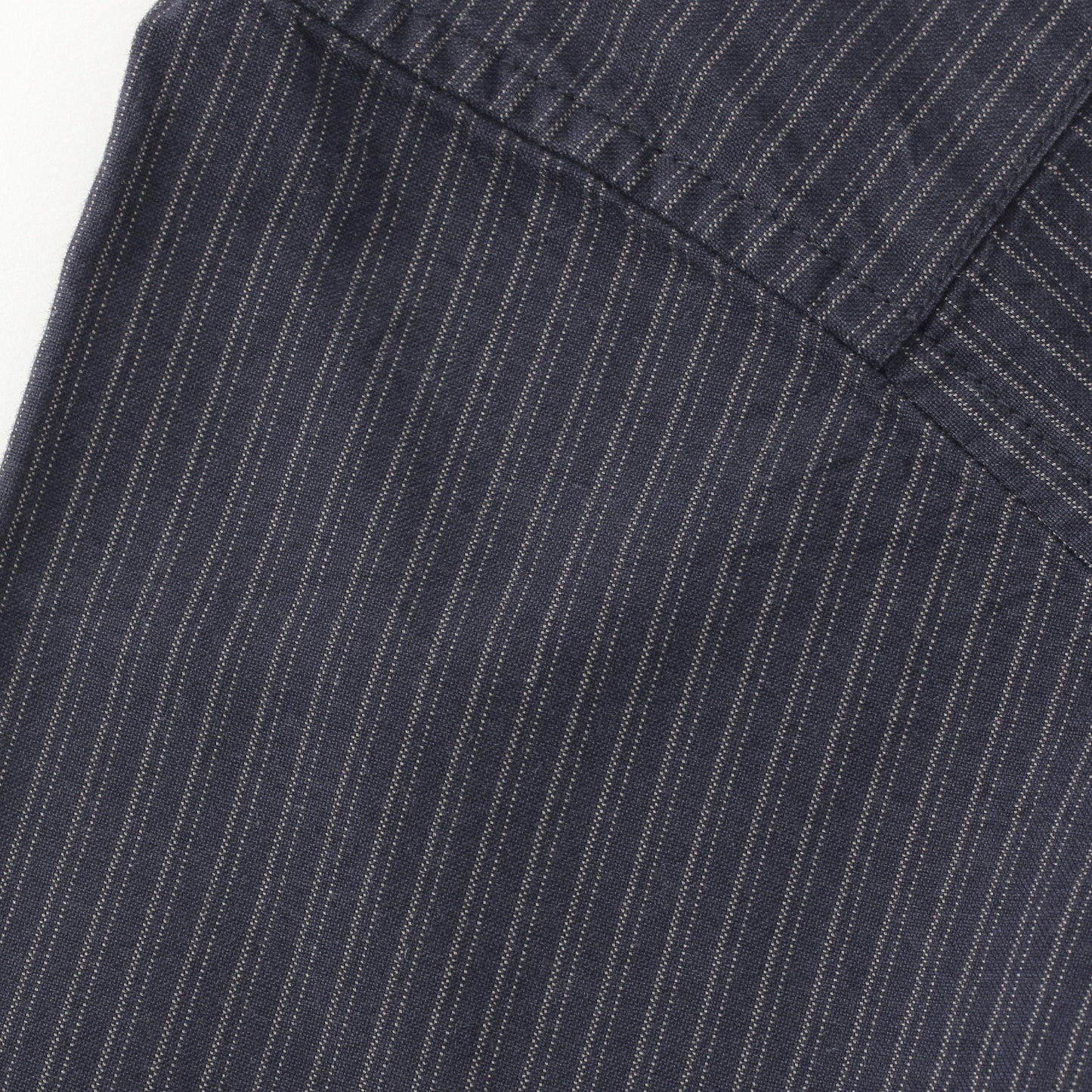 OFFSET STRIPE COTTON SHIRT