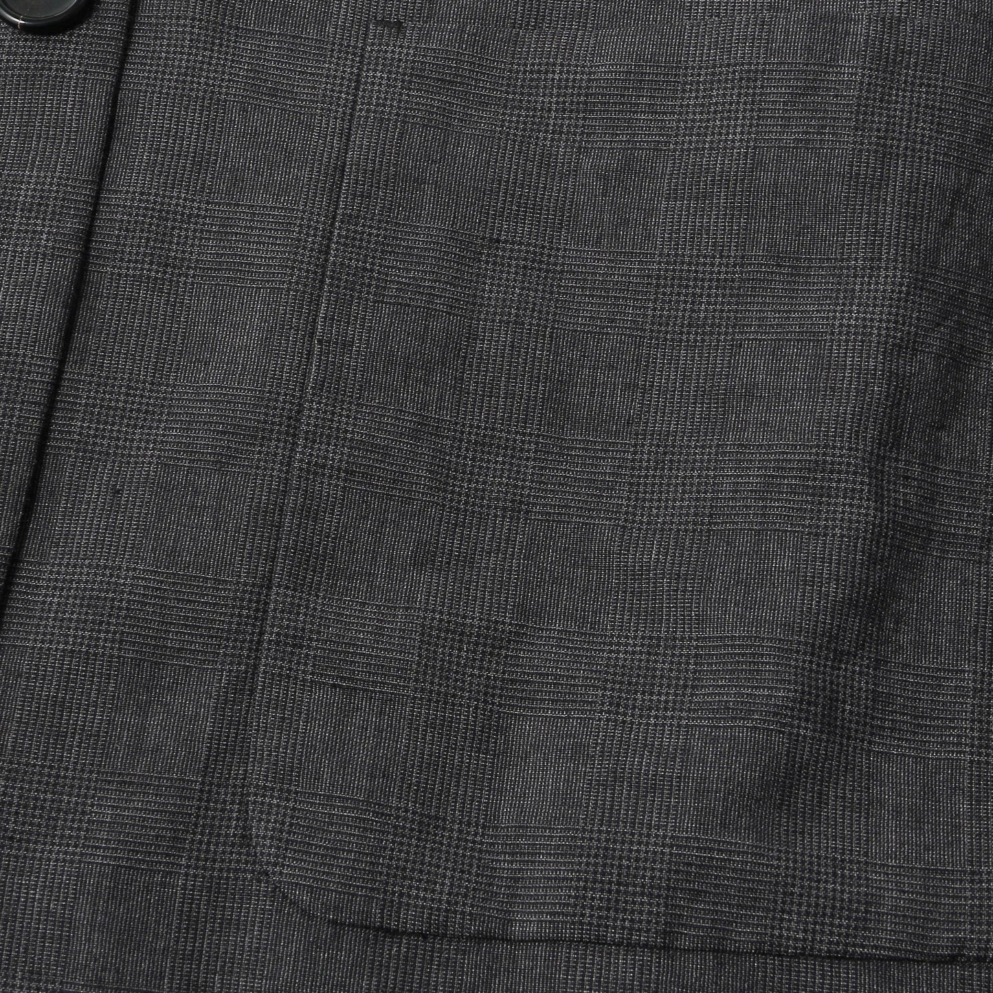 PRINCE OF WALES CHECK WOOL LINEN JACKET