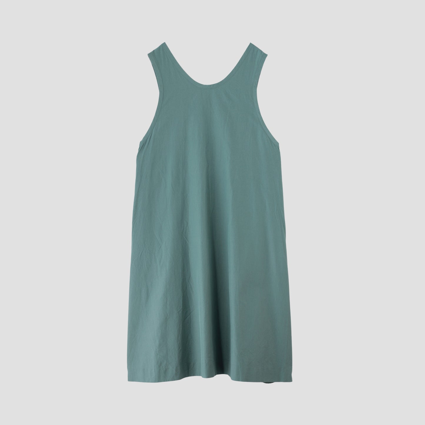 SILK COTTON POPLIN DRESS