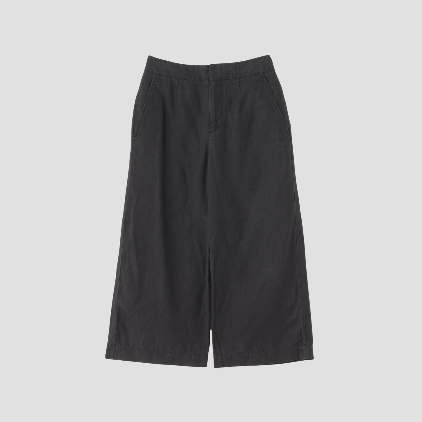 HIGH DENSE LINEN TROUSERS