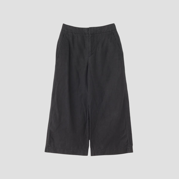 HIGH DENSE LINEN TROUSERS