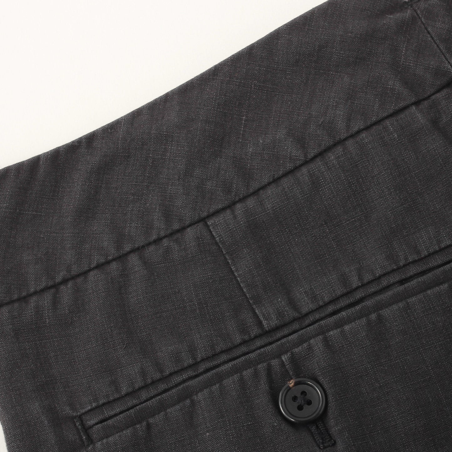 HIGH DENSE LINEN TROUSERS