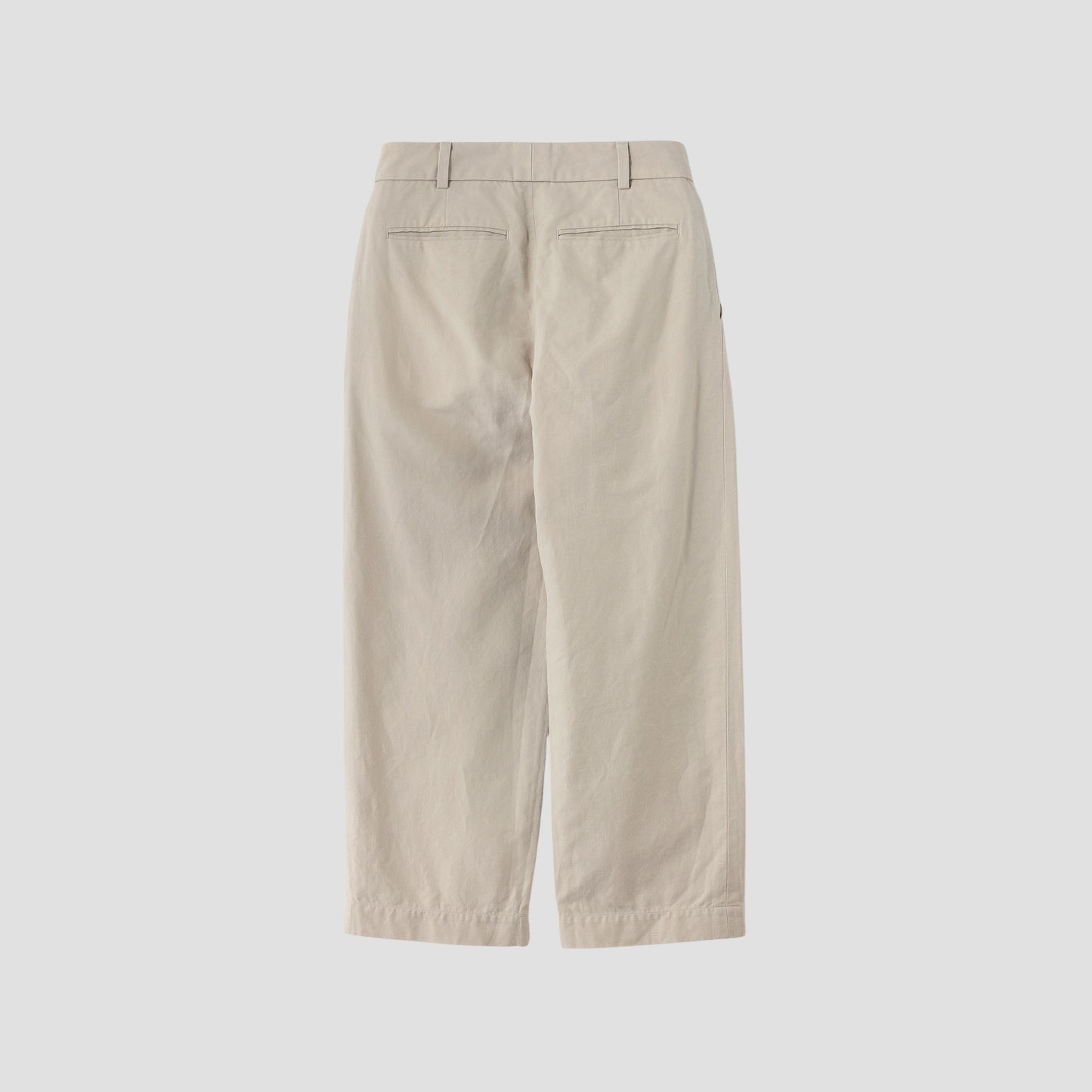 COTTON LINEN TROUSERS