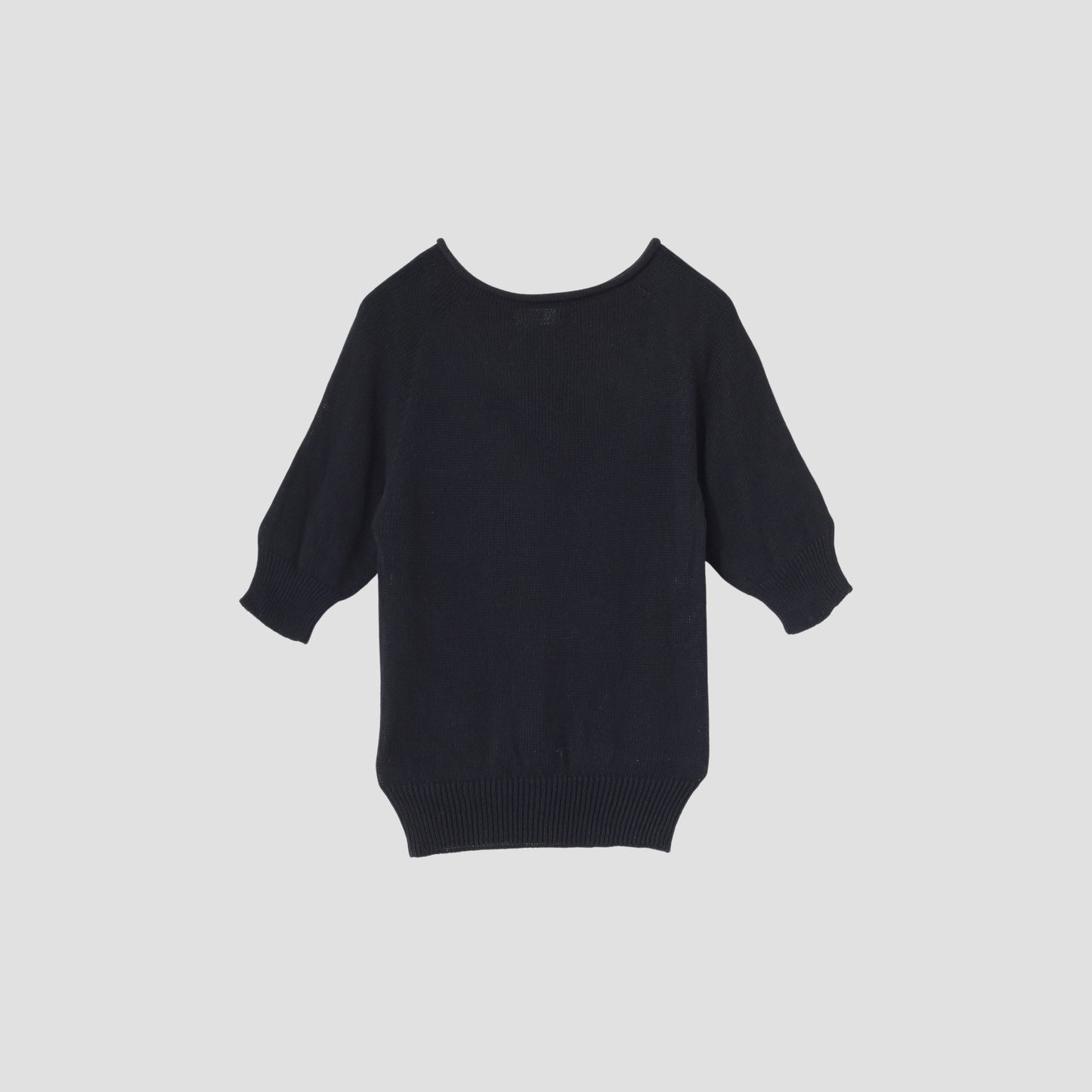 CAST OFF ROLL NECK KNIT