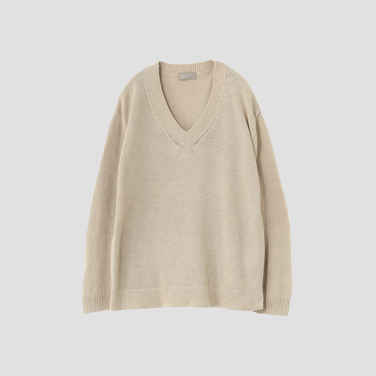 RELAXED V NECK JUMPER KNIT