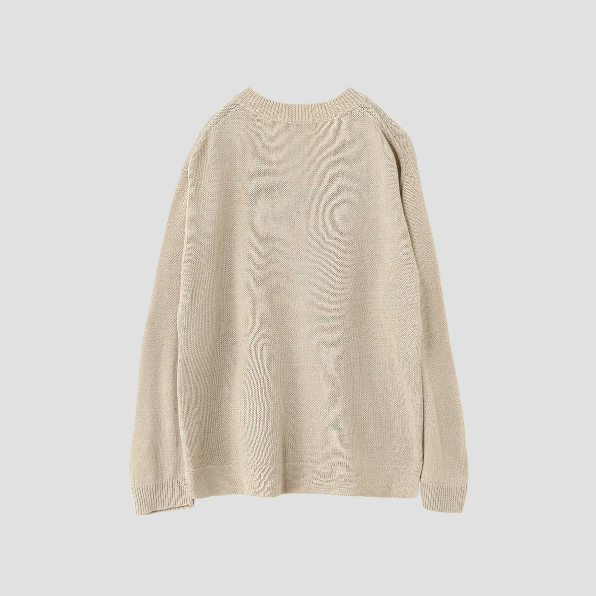 RELAXED V NECK JUMPER KNIT