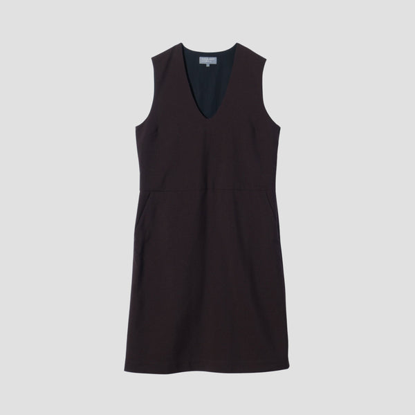 HIGH TWIST WOOL DRESS