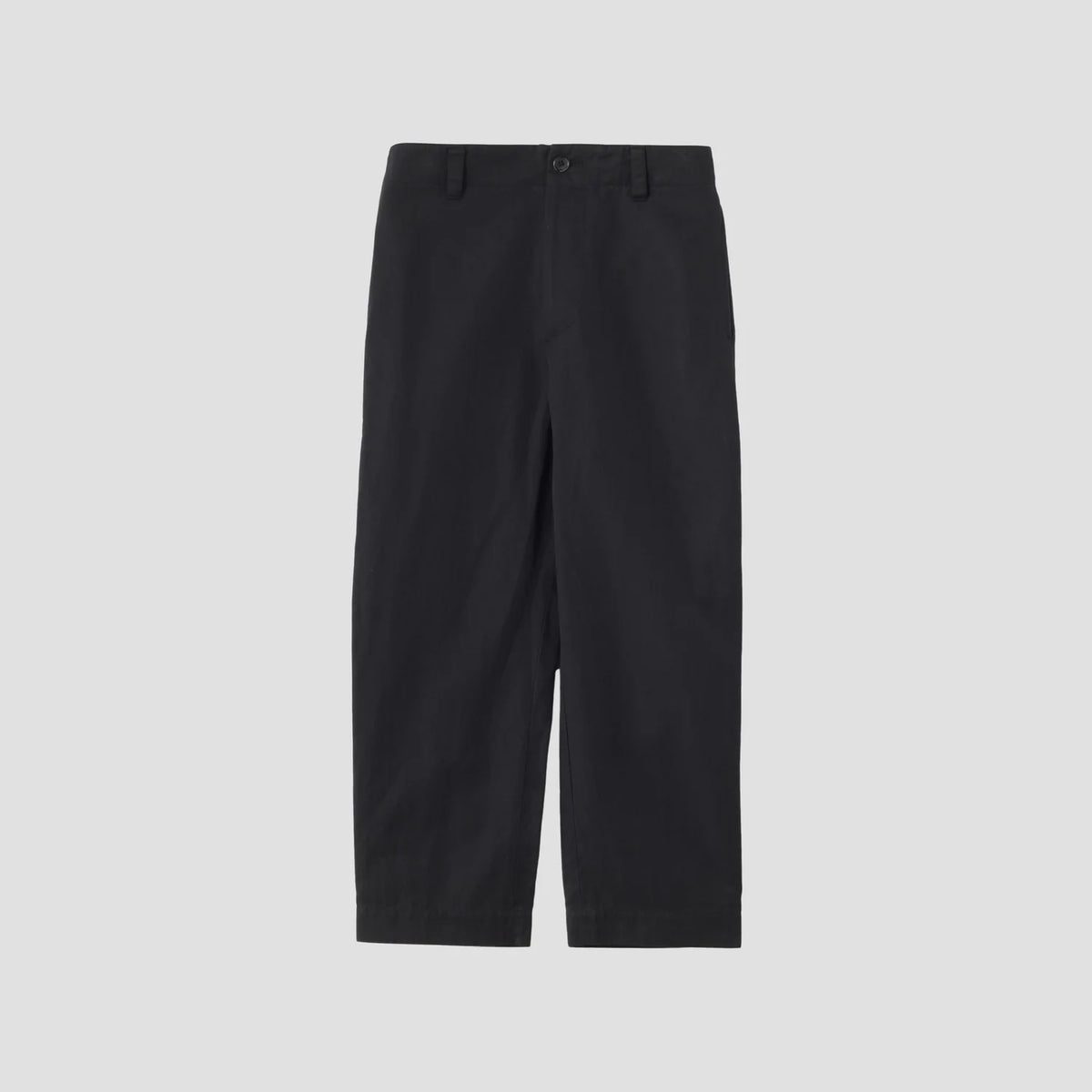 COTTON LINEN TWILL TROUSERS