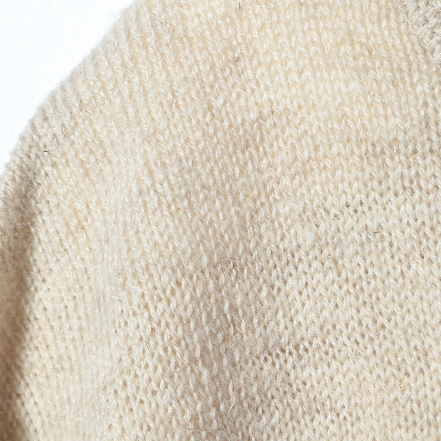 ROUGH WOOL LINEN KNIT