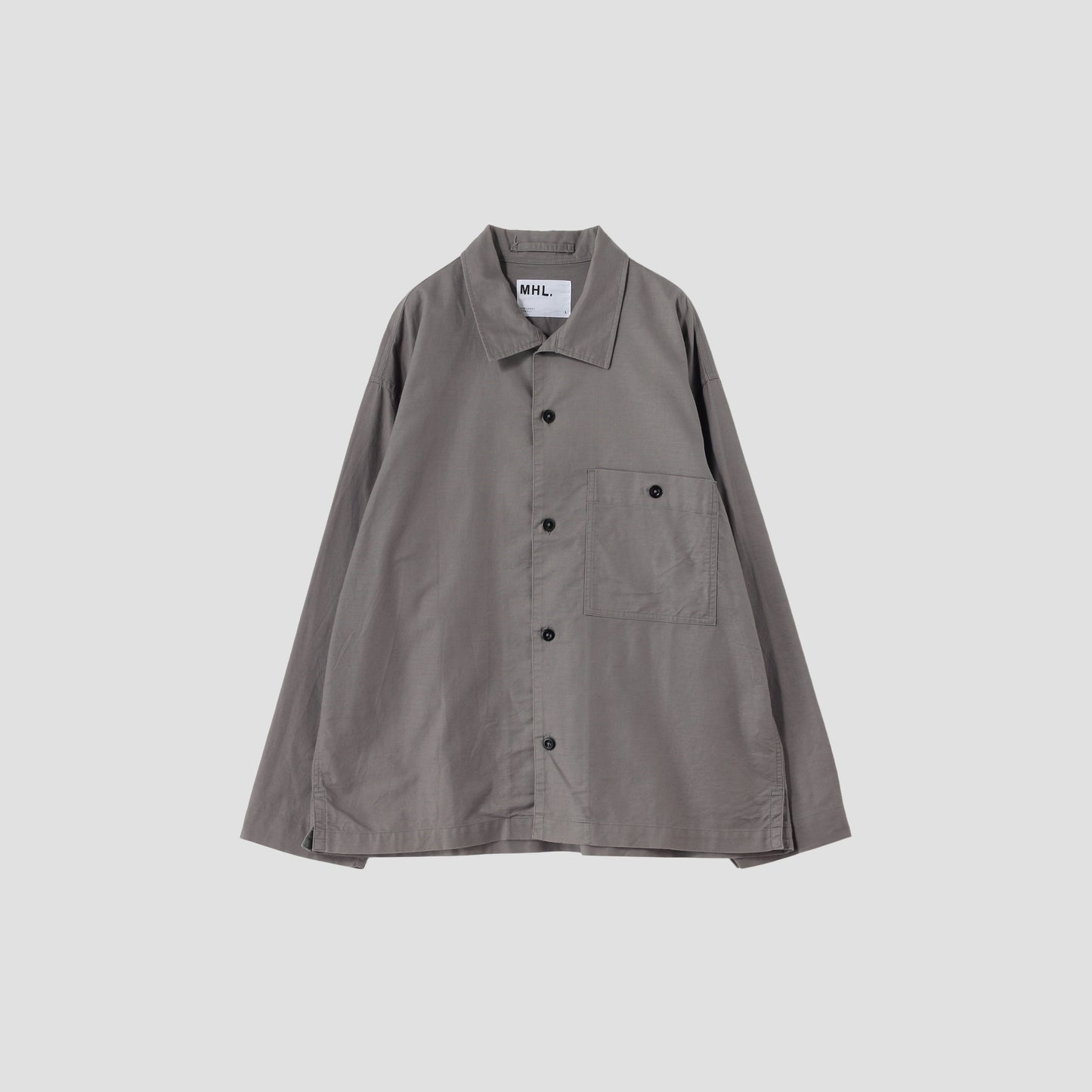 COTTON LINEN OXFORD SHIRT