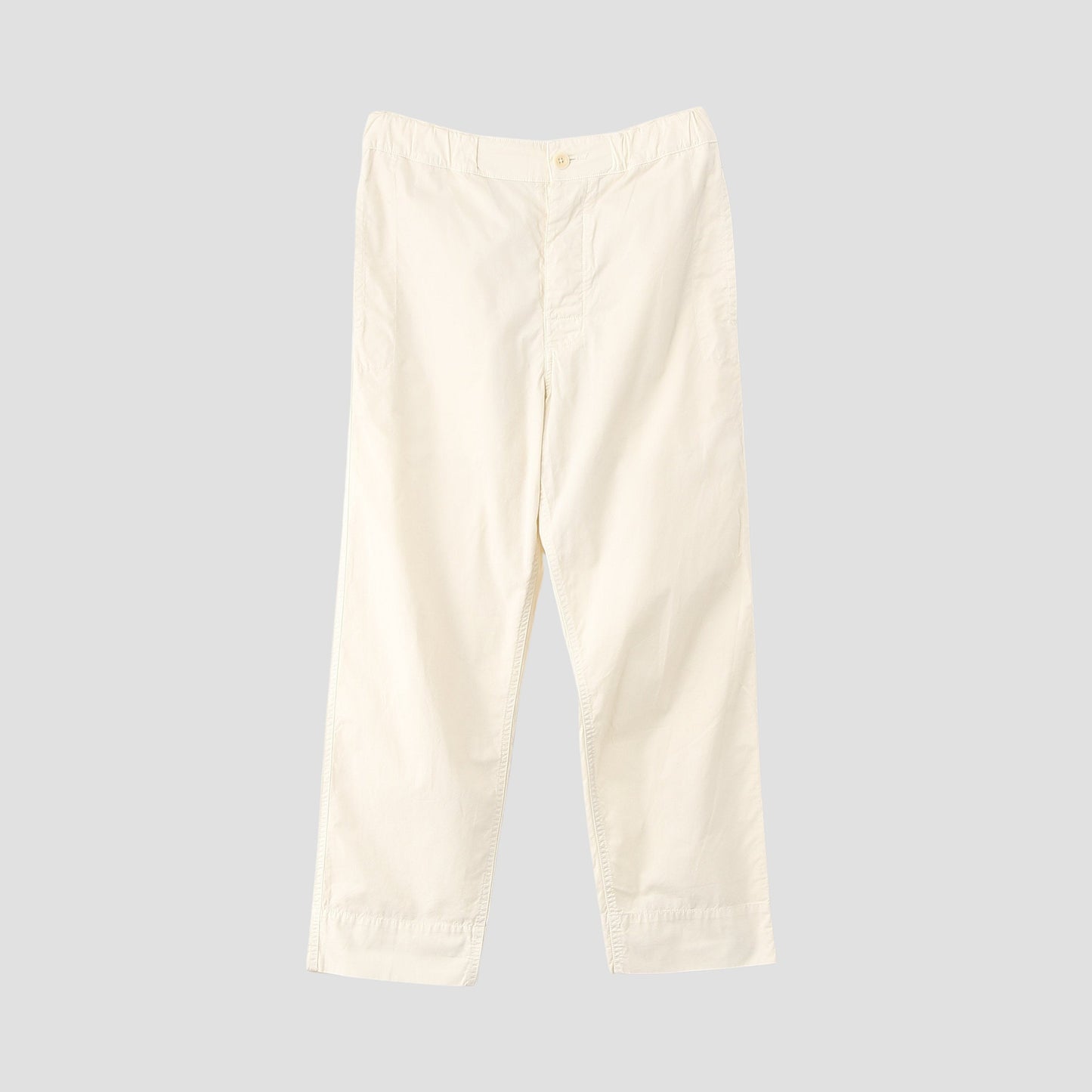 SUPERFINE COTTON TWILL TROUSERS