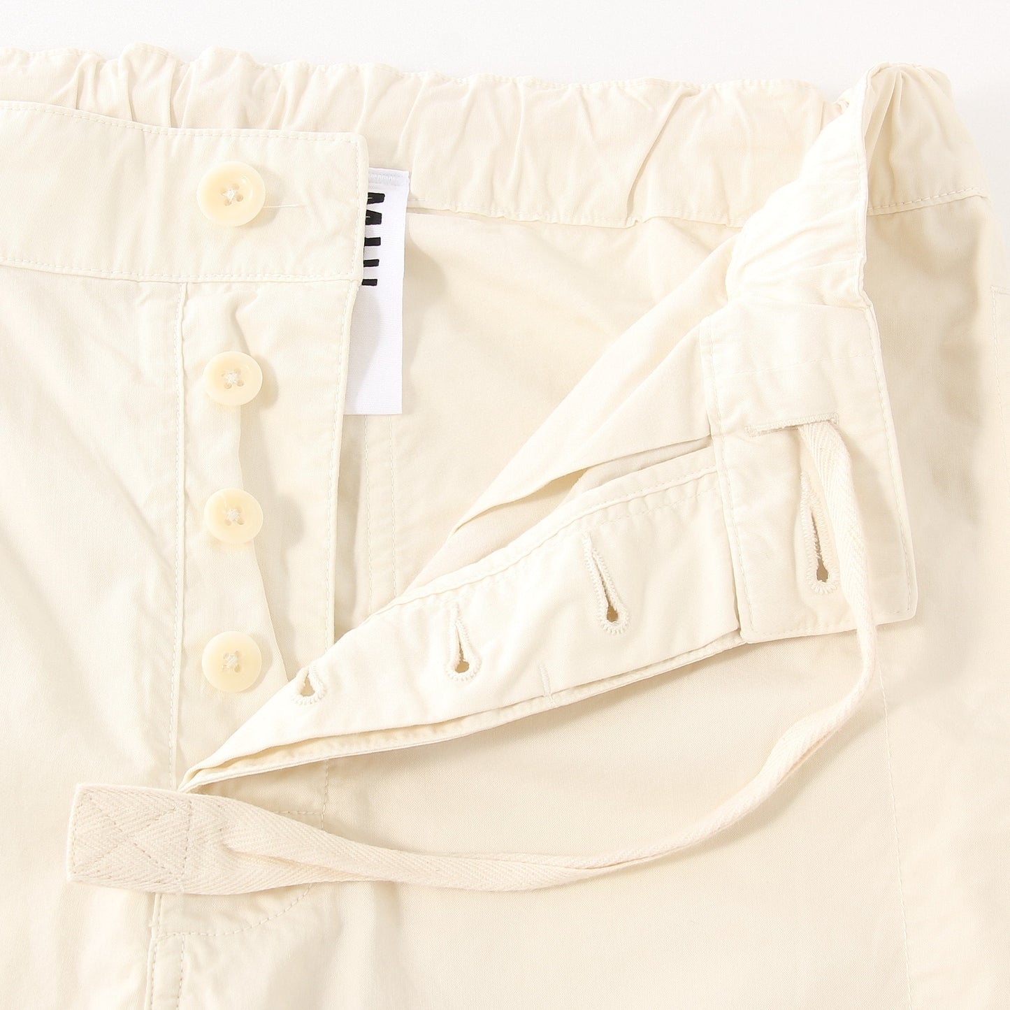 SUPERFINE COTTON TWILL TROUSERS