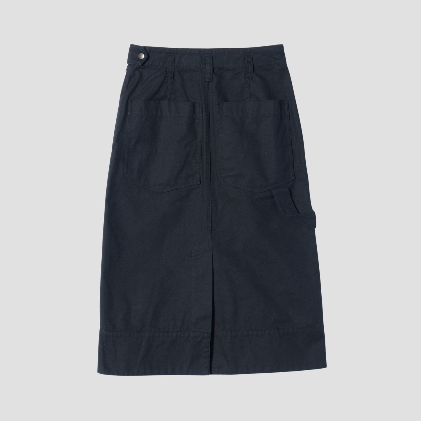 ORGANIC COTTON GABERDINE SKIRT
