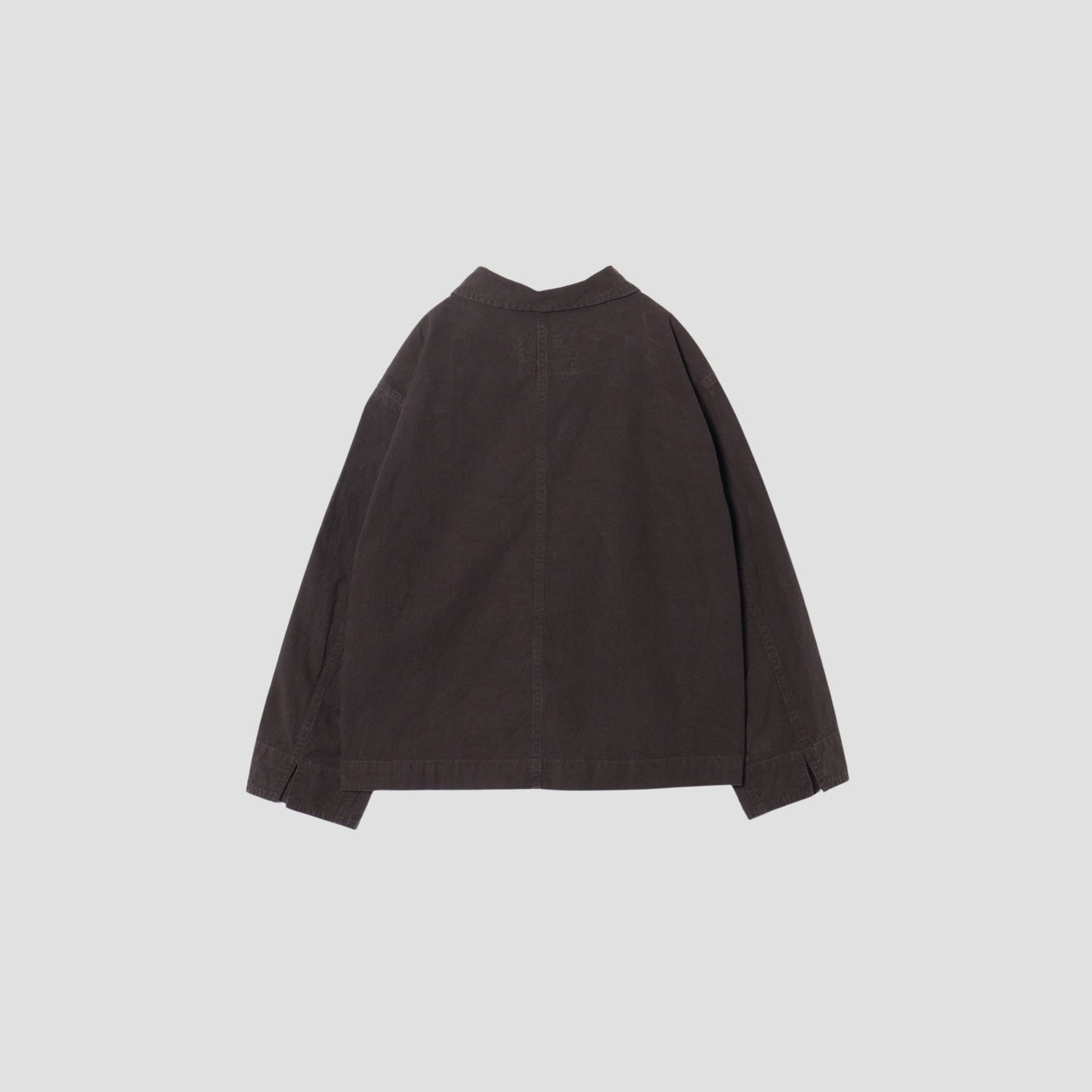 OVERDYE MELANGE COTTON LINEN BLOUSON